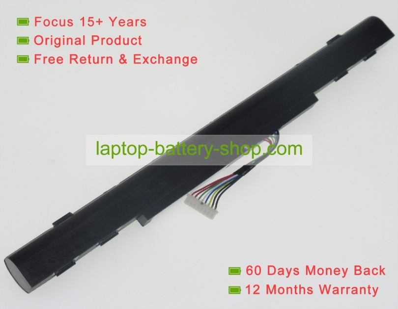 Acer AL15A32, KT.00403.034 14.8V 2500mAh replacement batteries - Click Image to Close