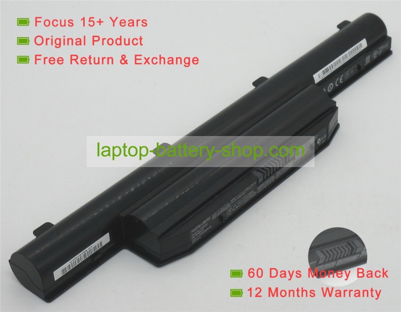 Fujitsu FPCBP334, FMVNBP215 10.8V 5800mAh replacement batteries - Click Image to Close