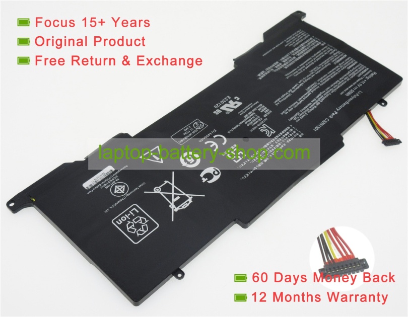 Asus C32N1301, 0B200-00510000 11.1V 4500mAh replacement batteries - Click Image to Close
