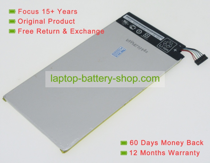 Asus C11P1310, C11P1314 3.75V 5000mAh replacement batteries - Click Image to Close