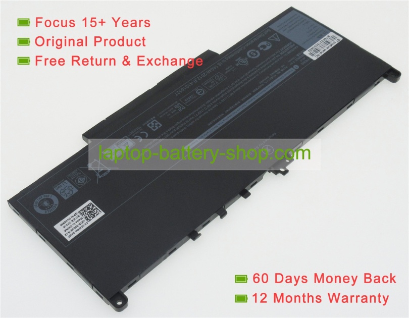 Dell J60J5, MC34Y 7.6V 7237mAh replacement batteries - Click Image to Close