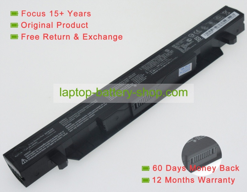 Asus A41N1424, 0B110-00350300 15V 3200mAh replacement batteries - Click Image to Close