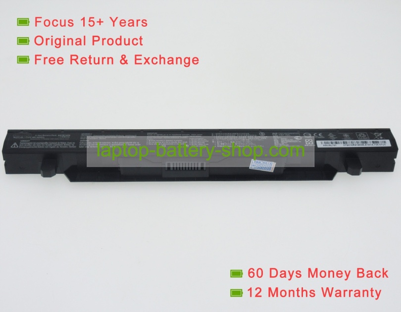 Asus A41N1424, 0B110-00350300 15V 3200mAh replacement batteries - Click Image to Close