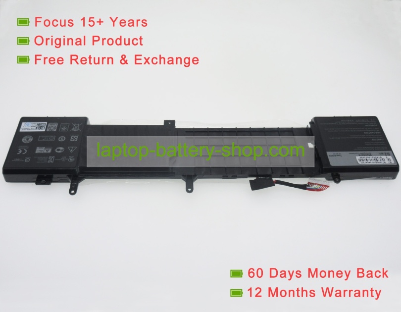 Dell 6JHDV, 6JHCY 14.8V 6200mAh replacement batteries - Click Image to Close