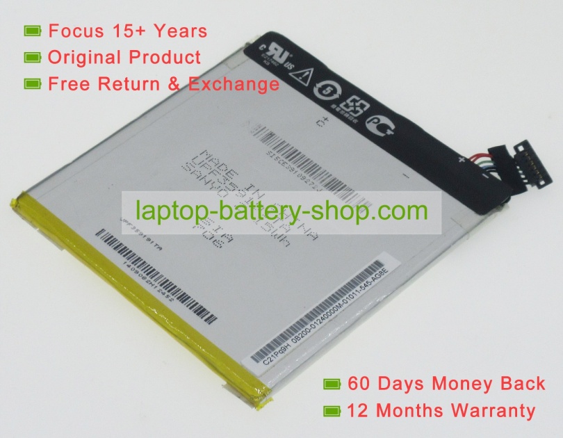 Asus C11P1326, 0B200-00920100 3.8V 3910mAh replacement batteries - Click Image to Close