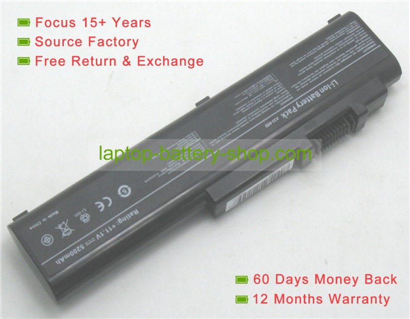 Asus A32-N50, A33-N50 11.1V 5200mAh replacement batteries - Click Image to Close