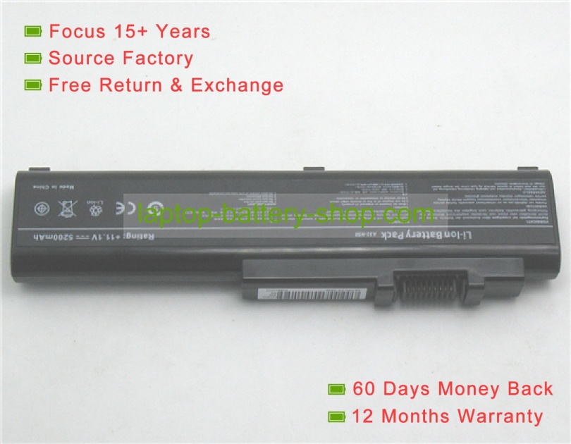 Asus A32-N50, A33-N50 11.1V 5200mAh replacement batteries - Click Image to Close