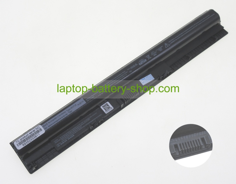 Dell M5Y1K, GXVJ3 14.8V 2700mAh replacement batteries - Click Image to Close