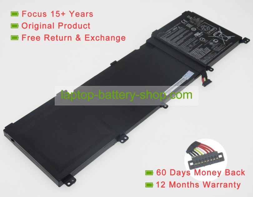 Asus C32N1415, 0B200-01250000 11.4V 8420mAh replacement batteries - Click Image to Close