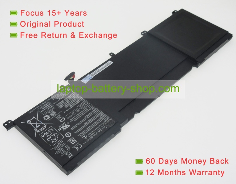 Asus C32N1415, 0B200-01250000 11.4V 8420mAh replacement batteries - Click Image to Close