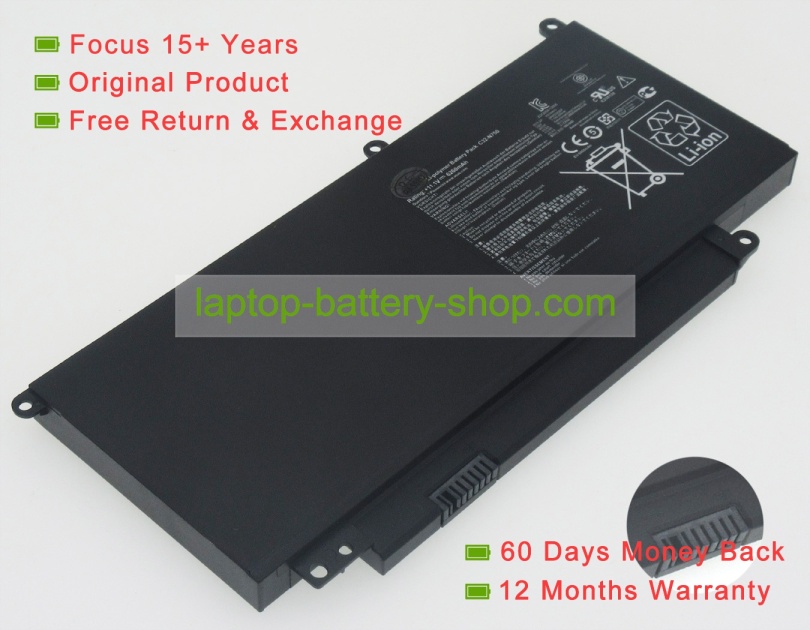 Asus C32-N750, 0B200-00400000 11.1V 6260mAh replacement batteries - Click Image to Close