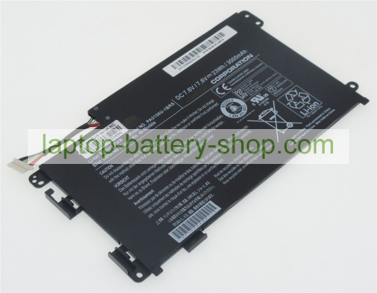 Toshiba PA5156U-1BRS, P000577240 7.6V 3000mAh replacement batteries - Click Image to Close
