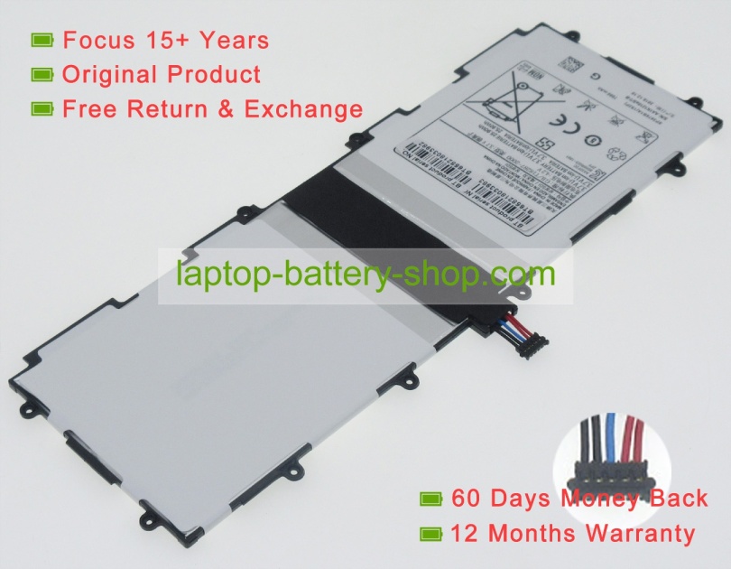 Samsung SP3676B1A, SP3676B1A 1S2P 3.7V 7000mAh replacement batteries - Click Image to Close