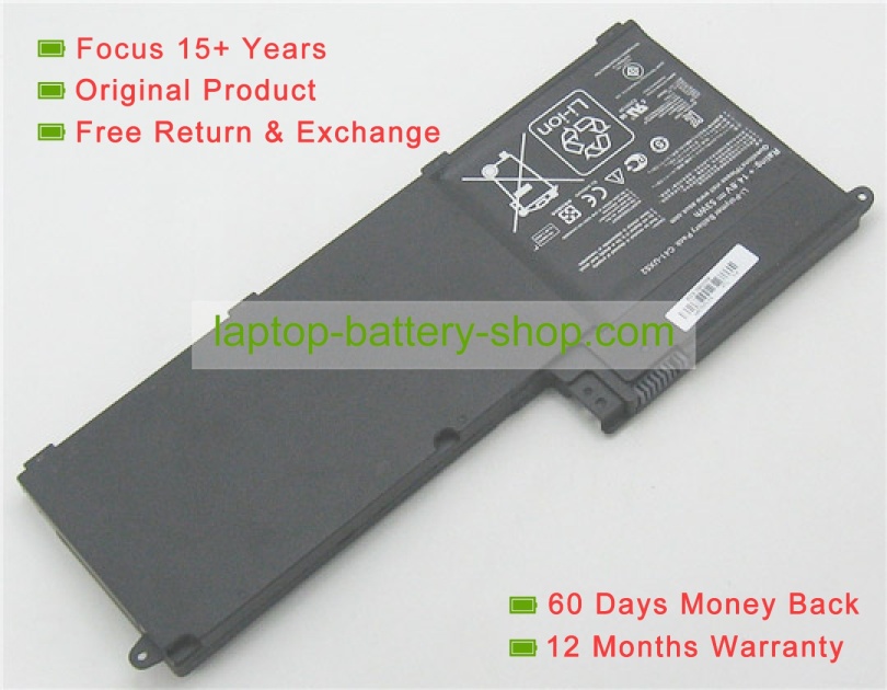 Asus C41-UX52 14.8V 3580mAh replacement batteries - Click Image to Close