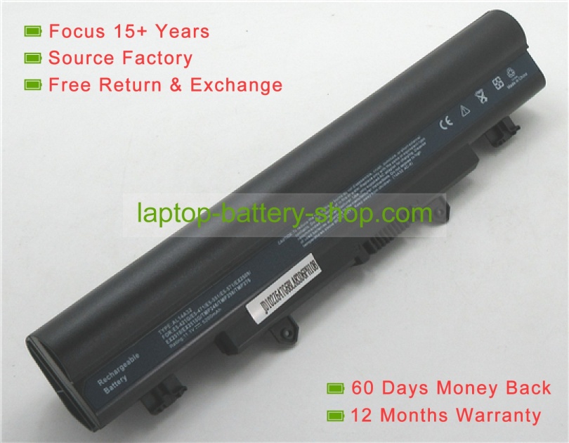 Acer AL14A32, 31CR17/65-2 11.1V 5200mAh replacement batteries - Click Image to Close