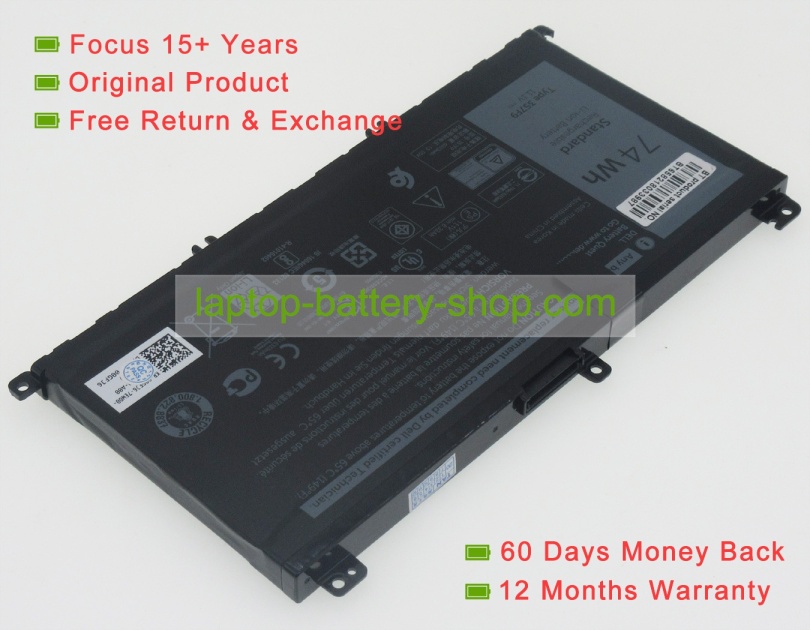 Dell 357F9, 71JF4 11.1V 6330mAh original batteries - Click Image to Close