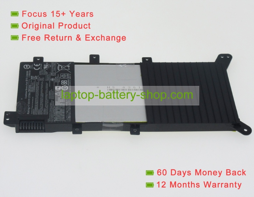Asus C21N1408 7.6V 4775mAh replacement batteries - Click Image to Close