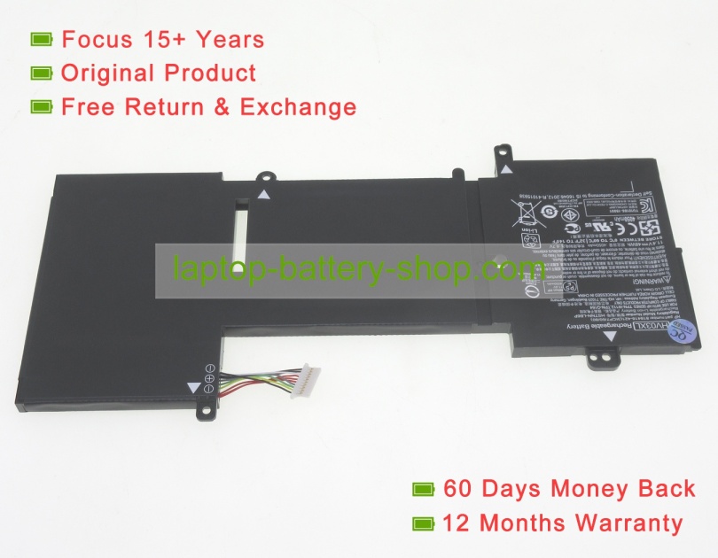 Hp 818418-421, HSTNN-LB7B 11.4V 4050mAh replacement batteries - Click Image to Close