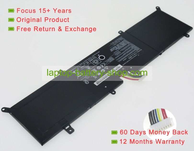 Asus C21N1423, 0B200-01360100 7.6V 5000mAh replacement batteries - Click Image to Close