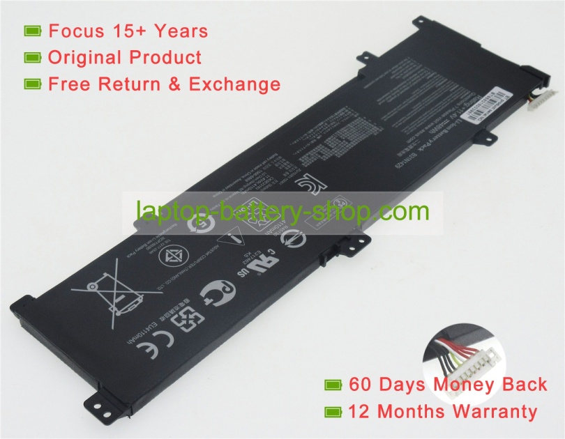 Asus B31N1429, 0B200-01460100 11.4V 4110mAh replacement batteries - Click Image to Close