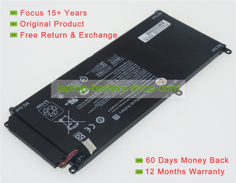 Hp LP03XL, 807417-005 11.4V 4680mAh replacement batteries - Click Image to Close