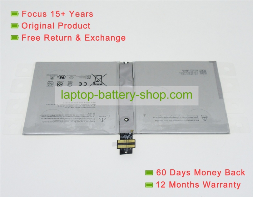 Microsoft Surface, G3HTA027H 7.5V 5087mAh replacement batteries - Click Image to Close