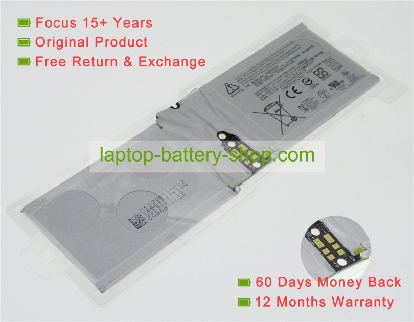 Microsoft DAK822470K, G3HTA044H 7.5V 2387mAh replacement batteries - Click Image to Close