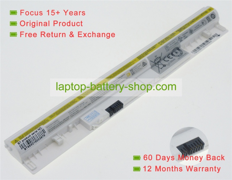 Lenovo 4ICR17/65, S300, S405 14.8V 2200mAh replacement batteries - Click Image to Close