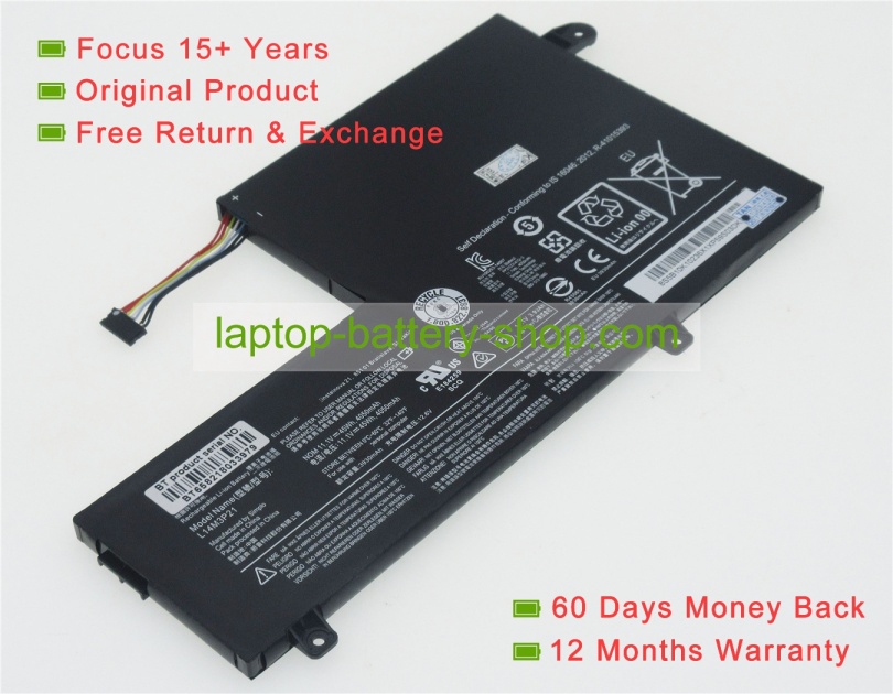Lenovo L14M3P21, L14L3P21 11.1V 4050mAh replacement batteries - Click Image to Close