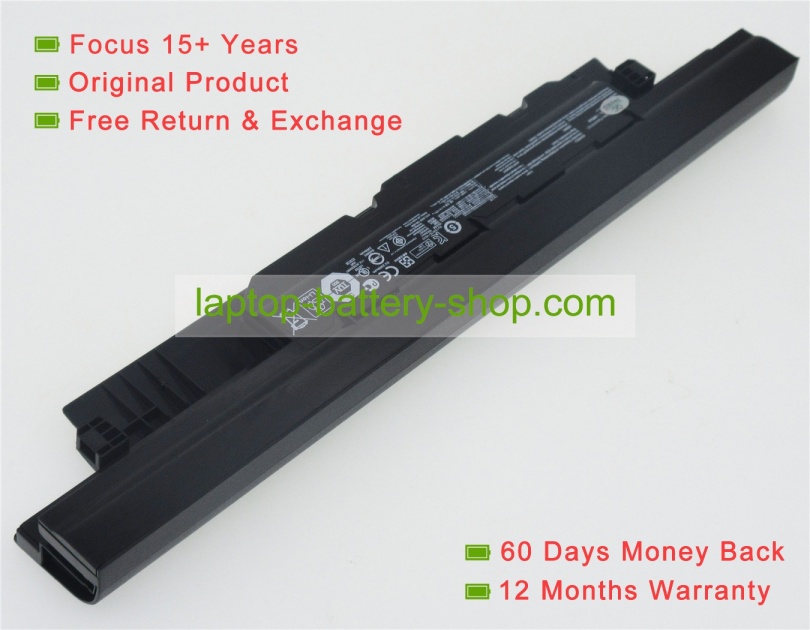 Asus A41N1421, 0B110-00320200 14.4V 2600mAh replacement batteries - Click Image to Close
