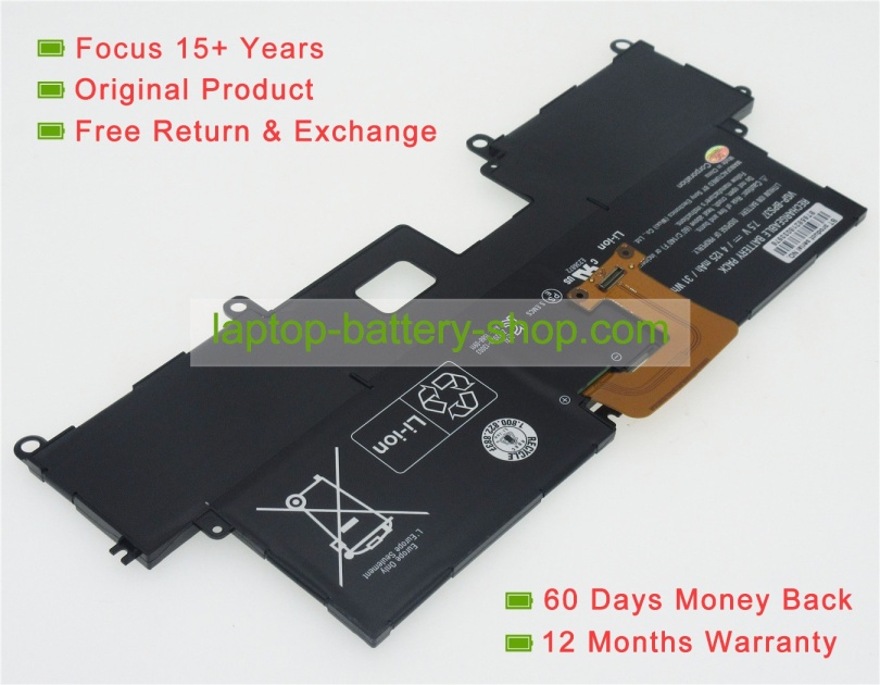 Sony VGP-BPS37 7.5V 4125mAh replacement batteries - Click Image to Close