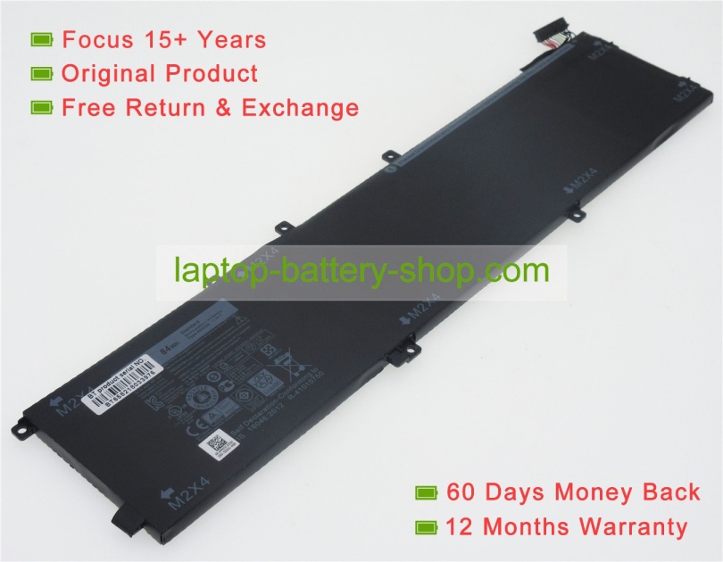 Dell M7R96, 62MJV 11.1V 7600mAh replacement batteries - Click Image to Close