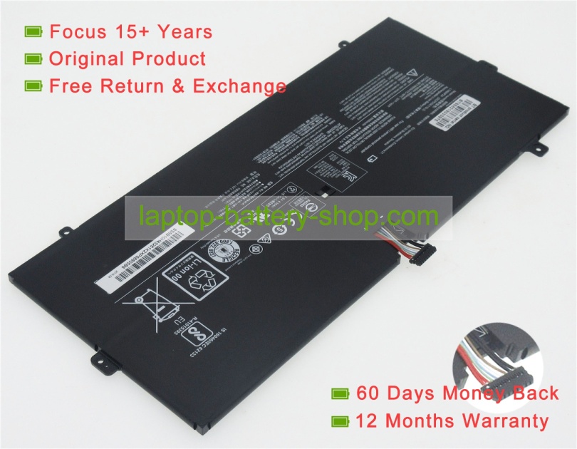 Lenovo L14M4P24, L14L4P24 7.6V 8800mAh replacement batteries - Click Image to Close