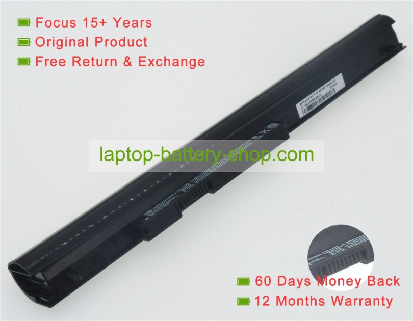 Hp LA04, 728460-001 14.8V 2770mAh replacement batteries - Click Image to Close