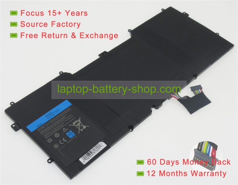 Dell 3H76R, 0PKH18 7.4V 6000mAh replacement batteries - Click Image to Close