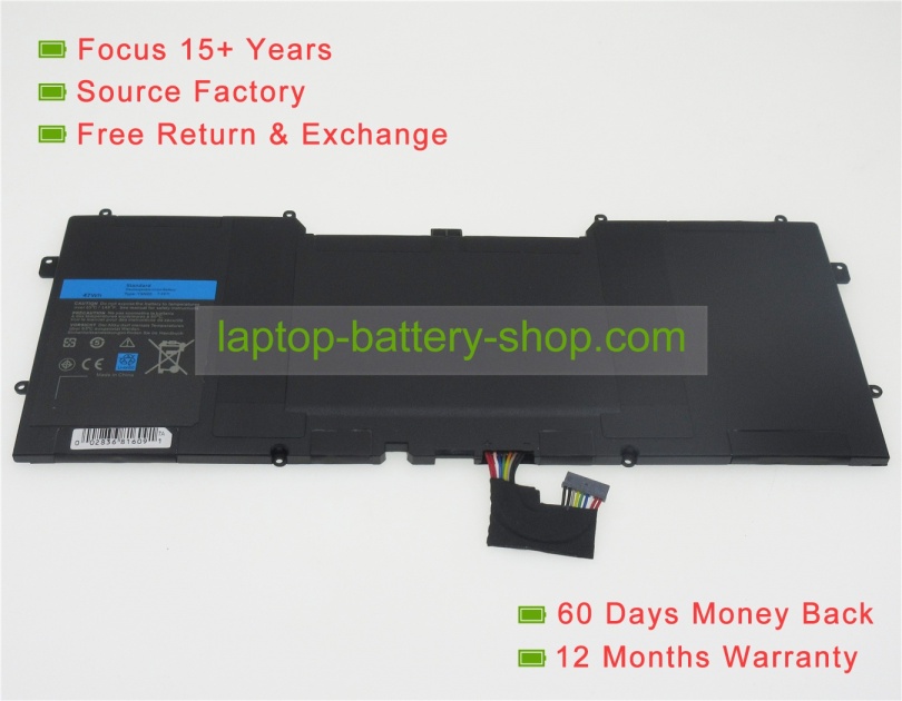 Dell 3H76R, 0PKH18 7.4V 6000mAh replacement batteries - Click Image to Close