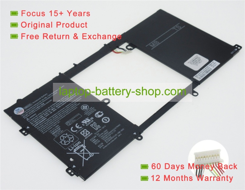 Hp 726596-001, NB02 7.4V 3780mAh replacement batteries - Click Image to Close