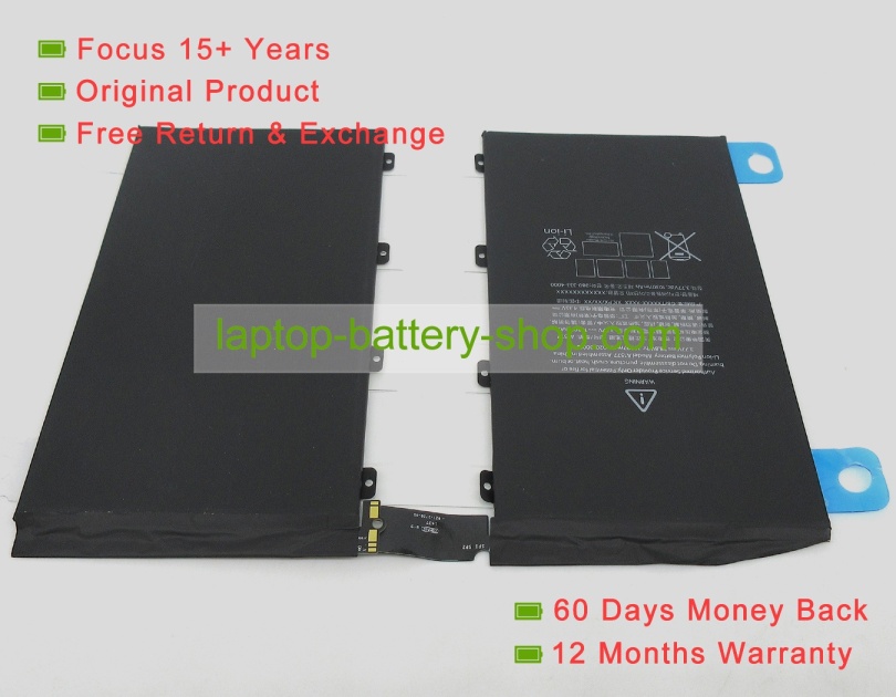 Apple A1577 3.77V 10307mAh replacement batteries - Click Image to Close