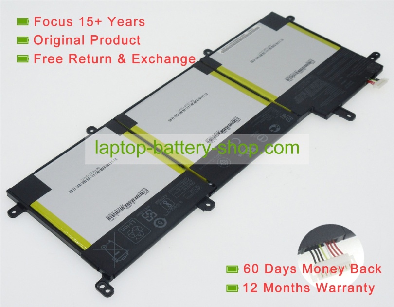 Asus C31N1428, 0B200-01450100 11.31V 4780mAh replacement batteries - Click Image to Close