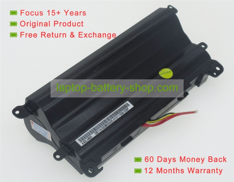 Asus 4ICR19/66-2, A42N1520 15V 5800mAh replacement batteries - Click Image to Close