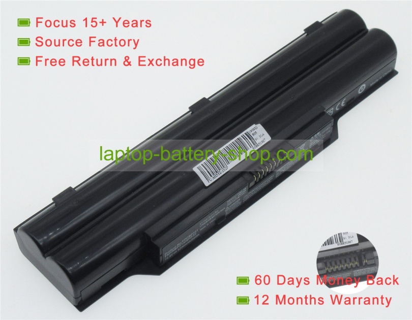 Fujitsu FPCBP331, FMVNBP213 10.8V 4400mAh replacement batteries - Click Image to Close