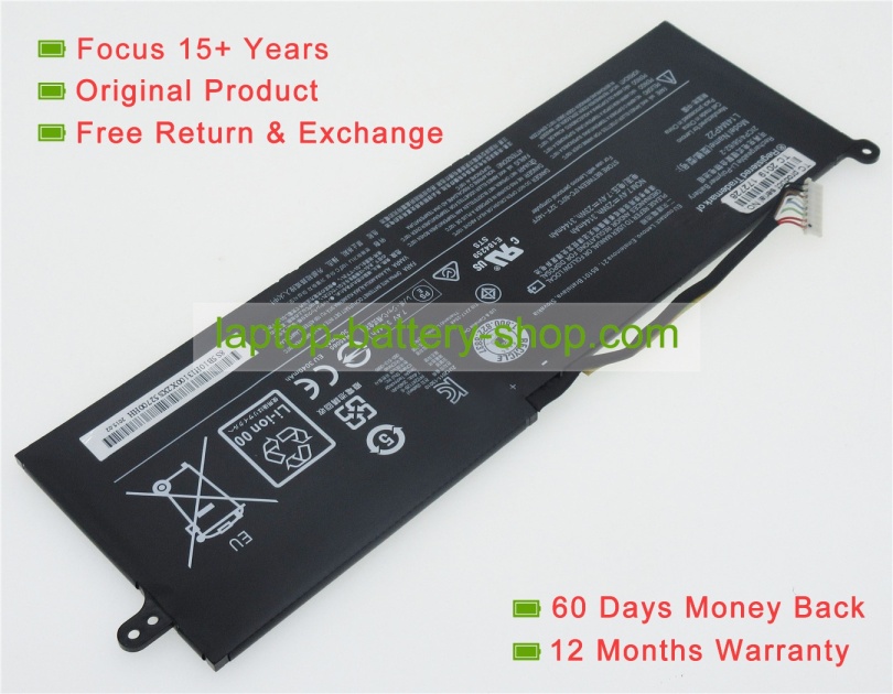 Lenovo L14M4P22, 5B10H13100 7.4V 3144mAh replacement batteries - Click Image to Close