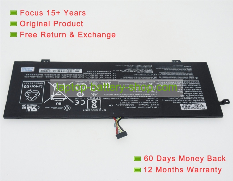 Lenovo L15M4PC0, L15S4PC0 7.5V 6135mAh replacement batteries - Click Image to Close