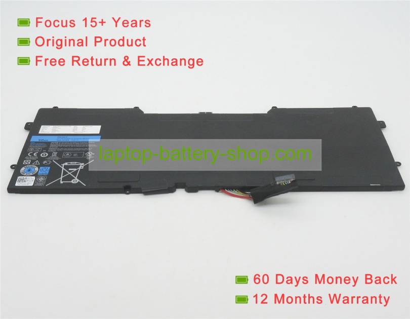 Dell 0489XN, 0WV7G0 7.4V 6550mAh replacement batteries - Click Image to Close