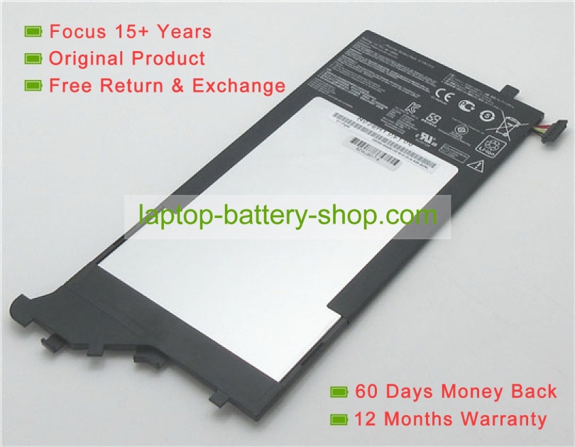 Asus C11N1312, 0B200-00600100 3.75V 4920mAh replacement batteries - Click Image to Close