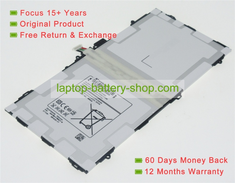 Samsung EB-BT800FBE, EB-BT800FBU 3.8V 7900mAh replacement batteries - Click Image to Close