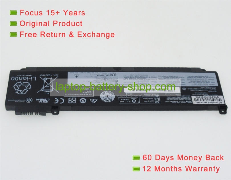 Lenovo 00HW025, 00HW024 11.1V 2014mAh replacement batteries - Click Image to Close