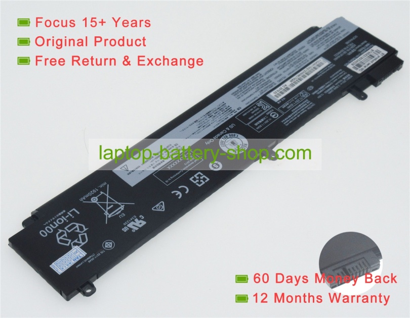 Lenovo 00HW022, SB10F46460 11.25V or 11.4V 2090mAh replacement batteries - Click Image to Close