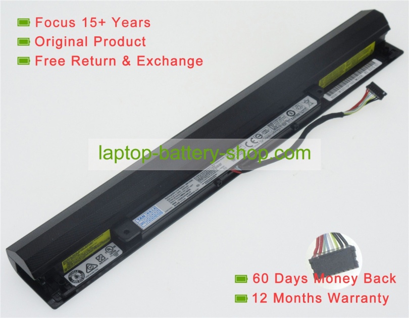 Lenovo L15L4A01, L15S4A01 14.4V 2200mAh replacement batteries - Click Image to Close