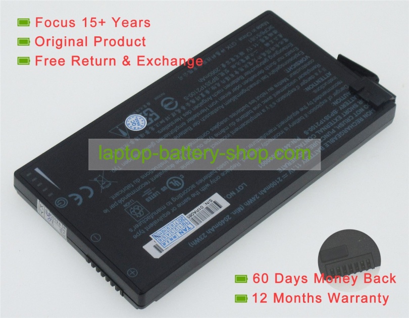 Getac BP3S1P2100S-01, BP3S1P2100-S 11.1V 2100mAh replacement batteries - Click Image to Close